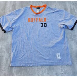 Vintage 2000's Y2K Hardwood Classics NY Buffalo State College NCAA T-Shirt 3XL